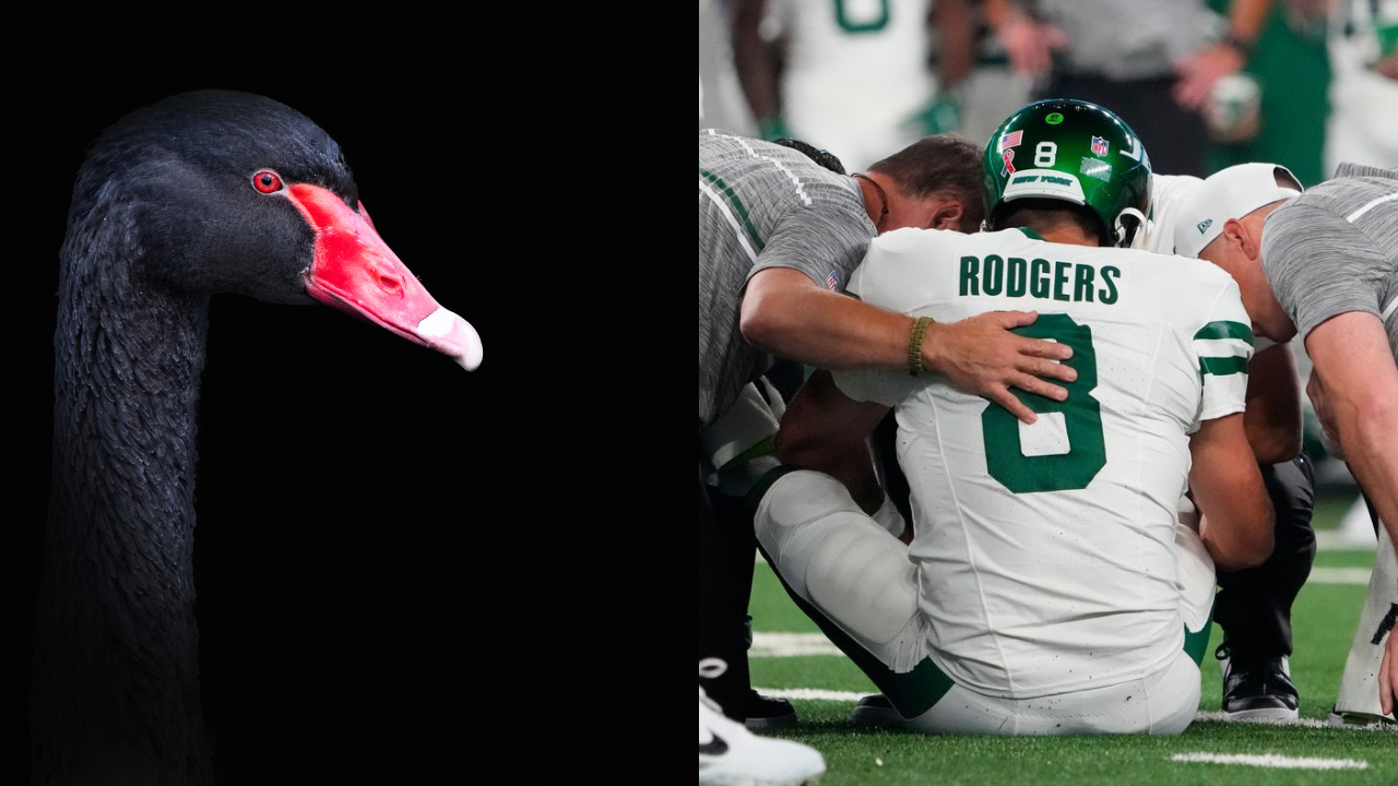 ¿Fue la lesión de Aron Rodgers un evento considerado como un black swan?