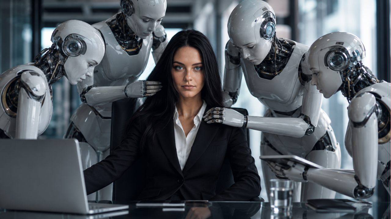 Sycophantic AI